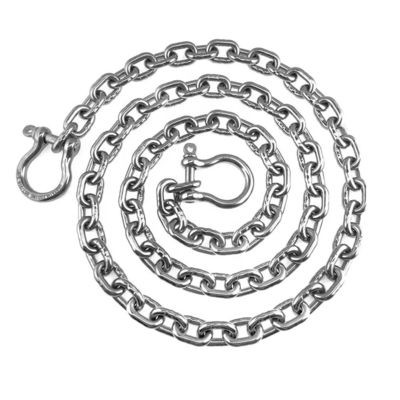 قیمت خوب Marine Hardware Accessories Stainless Steel Link Chains DIN766 Anchor Chains آنلاین