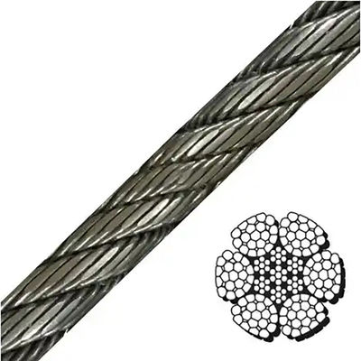 قیمت خوب 35*k7 32mm High Strength Galvanized Steel Wire Rope for Oil & Gas Hoist and Crane Applications آنلاین