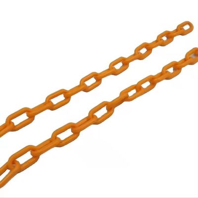 قیمت خوب زنجیره پلاستیکی رنگارنگ 6 میلی متری با بسته بندی 25 متری و 60 گرم در هر متر برای ایمنی جاده آنلاین