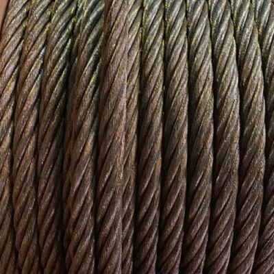 قیمت خوب طناب فولادی 6x19 قطر انعطاف پذیر 3/16 'طناب فولادی برای کشتی مهندسی دریایی گالوانیزه آنلاین