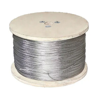 قیمت خوب طناب فولاد ضد زنگ 7x19 با قدرت بالا مناسب برای محیط های صنعتی با دمای بالا و خوردگی بالا آنلاین