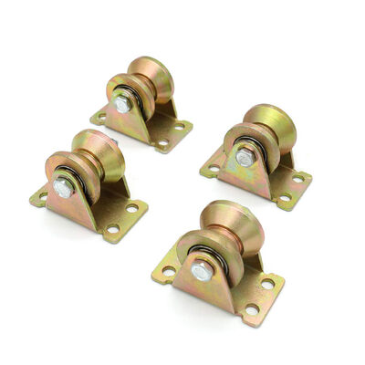 قیمت خوب درب درب سخت افزاری لوازم جانبی درب لغزنده چرخ چرخ V-Groove Track آنلاین