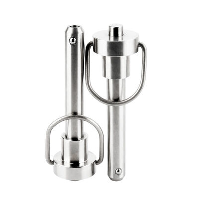 قیمت خوب دستگیره حلقه ای فولاد ضد زنگ قفل کردن پین قفل توپ قفل کردن پین های سریع آزاد کردن پین با دکمه آنلاین