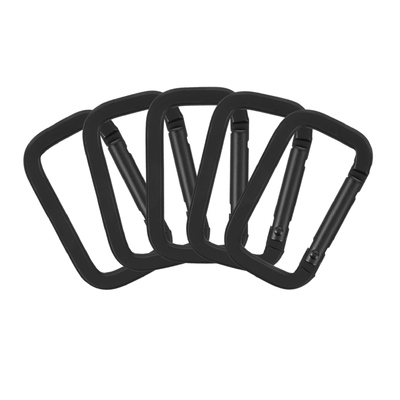 قیمت خوب سگک نوع D با کیفیت بالا، کارابین مربعی آلیاژ آلومینیوم فولادی با قلاب فنری آنلاین