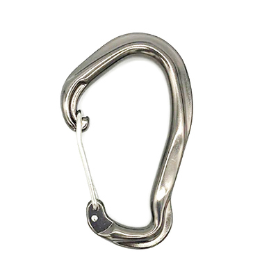 قیمت خوب چند کارکردی سنگین وظیفه سفارشی 7075 آلومینیوم کارابینر شکل لوگو 12kN سخت افزار قلاب آنلاین