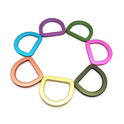 قیمت خوب فابريکه مستقيم با کيفيت عالي D-Ring Buckle Backpack Strap Bag D-Ring Buckle Aluminum D Ring آنلاین