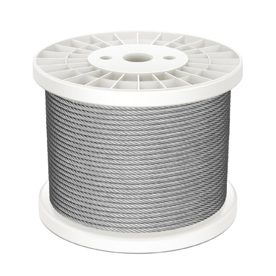 قیمت خوب سیم بکسل فولاد ضد زنگ 6x37 با قطر 1/4 اینچ، طول 350 فوت، مناسب برای استفاده در حیاط خلوت آنلاین