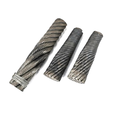 قیمت خوب هسته فولاد کشش 6x41WS-IWRC/FC/WSC کابل فولاد گالوانیزه آنلاین