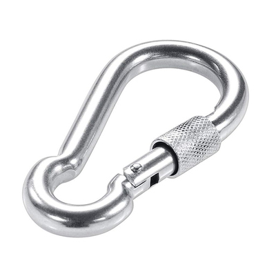 قیمت خوب کارابینر از فولاد ضد زنگ 304 DIN5299 بهار Snap Hook با چشم و پیچ آنلاین