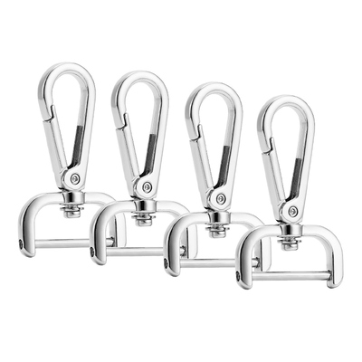 قیمت خوب فولاد ضد زنگ Snap Hook Swivel Clamps Hook چند اندازه سخت افزاری برای بند های کیف آنلاین