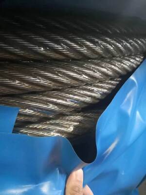 طناب فولادی گالوانیزه 6x12 7FC 8mm برای شرایط سخت