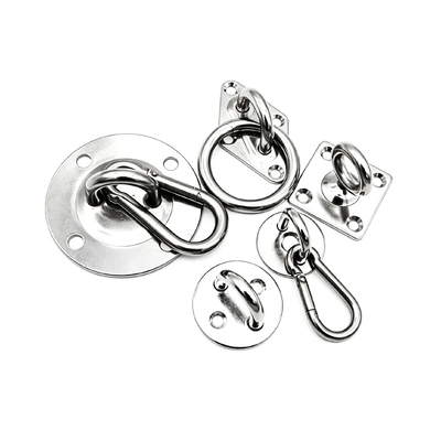 قیمت خوب سنگ سنگین فلزی چرخ دار کلید زنجیر کارابینر فن سقف دیوار کوه سوئیگ هموک اسنپ آویزان لنگر براکت قلاب صنعت سنگین آنلاین